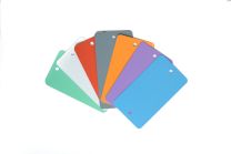 Metalen labels 55x100x0,18mm per 1.000 stuks